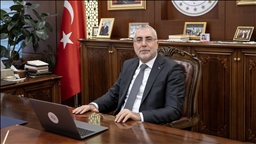 Çalışma ve Sosyal Güvenlik Bakanı Işıkhan, AA'nın "Yılın Kareleri" oylamasına katıldı