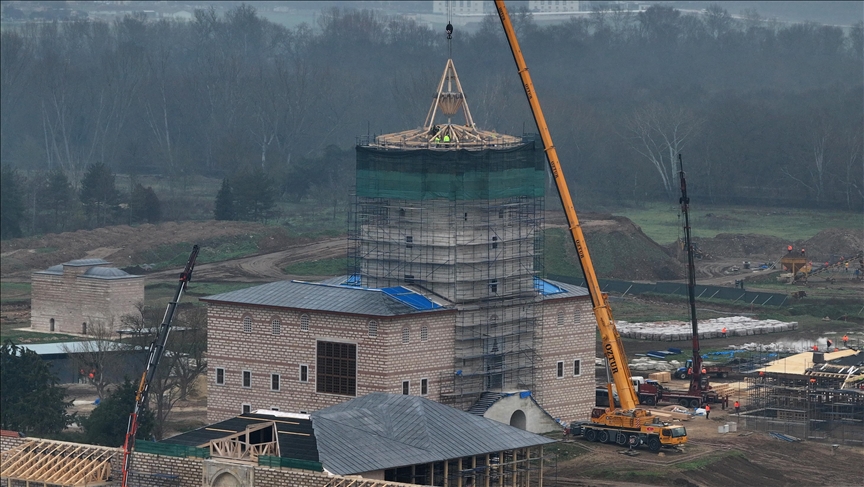 İhyası süren Edirne Sarayı'ndaki hummalı çalışmalar devam ediyor