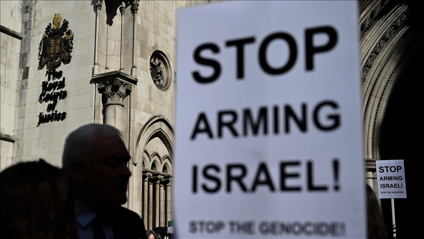 Campaign groups urge UK government to suspend all arms exports to Israel