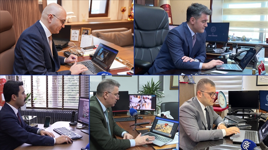 İstanbul'un cumhuriyet başsavcıları AA'nın "Yılın Kareleri" oylamasında tercihlerini yaptı