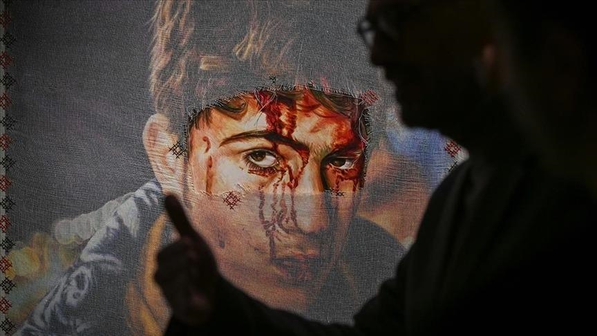 В Лондоне открылась рассказывающая о палестинском деле выставка турецкого художника