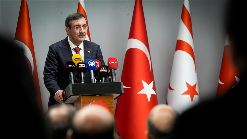 Cumhurbaşkanı Yardımcısı Yılmaz: Bizim için KKTC'nin egemen eşitliğinin yanı sıra kalkınması da milli bir davadır