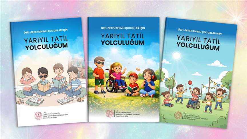 MEB, özel eğitim ihtiyacı olan öğrencilere "Yarıyıl Tatil Yolculuğum" etkinlik kitabı hazırladı