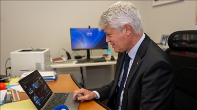 İsviçre'nin Ankara Büyükelçisi Scheurer, AA'nın "Yılın Kareleri" oylamasına katıldı