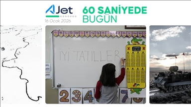 60 saniyede bugün (16 Ocak 2026)