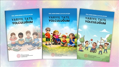 MEB, özel eğitim ihtiyacı olan öğrencilere "Yarıyıl Tatil Yolculuğum" etkinlik kitabı hazırladı
