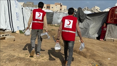 الهلال الأحمر التركي يقدم 10.5 ملايين وجبة للفلسطينيين في غزة