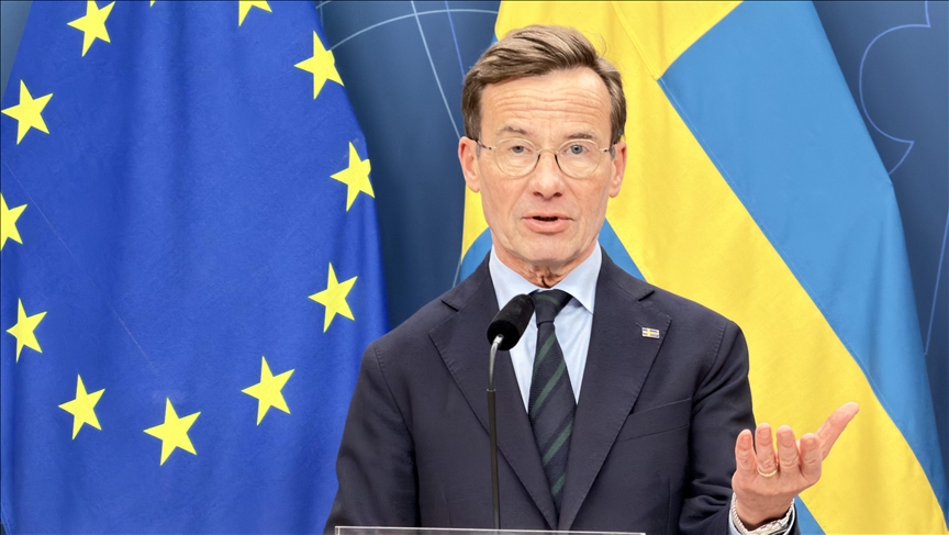 Swedish premier rejects US tariff 'blackmail' over Greenland