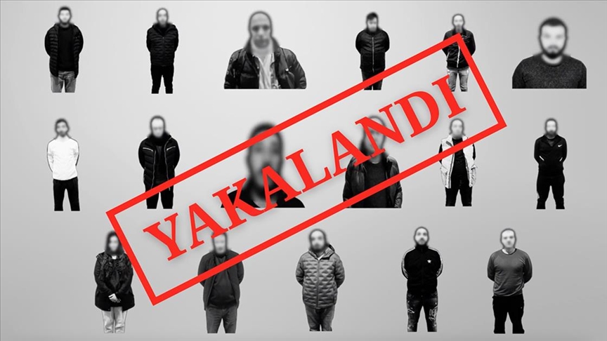 Kırmızı bültenle ve difüzyon mesajıyla aranan 12, ulusal seviyede aranan 5 suçlu Türkiye'ye getirildi