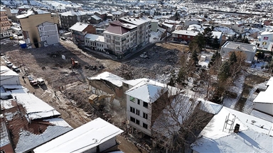 Depremlerin etkilediği Hekimhan'ın ilçe merkezi kentsel dönüşümle yenileniyor