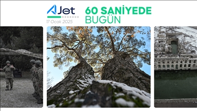 60 saniyede bugün (17 Ocak 2026)