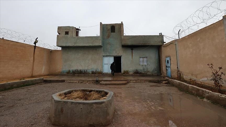 Тюрьма YPG/SDG в сирийской Табке в объективе «Анадолу»