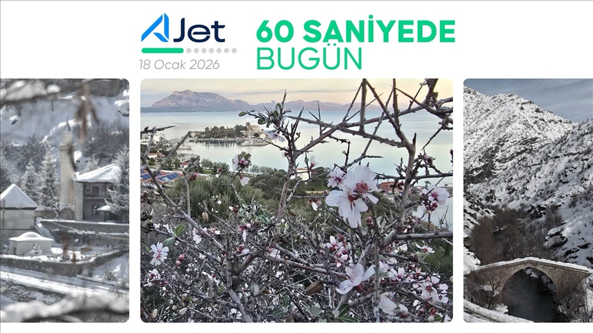 60 saniyede bugün (18 Ocak 2026)