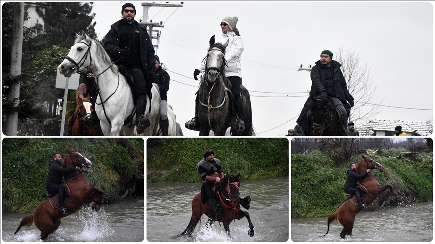 Atlı safari tutkunları Düzce'de buluştu