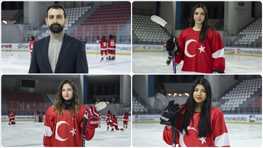 Türkiye 18 Yaş Altı Kadın Buz Hokeyi Milli Takımı, Dünya Şampiyonası'nda madalya peşinde