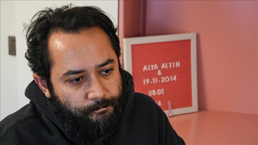 Kartalkaya'daki otel yangınında eşini ve kızını kaybeden babanın acısı yürek burkuyor