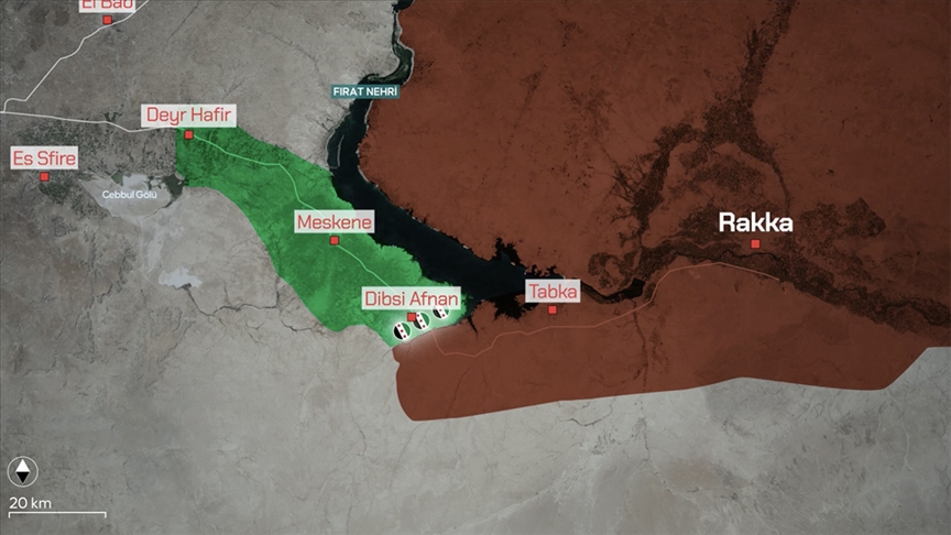 Terör örgütü YPG/SDG Tabka ilçesinden çekilirken infaz ve ihlaller gerçekleştirdi