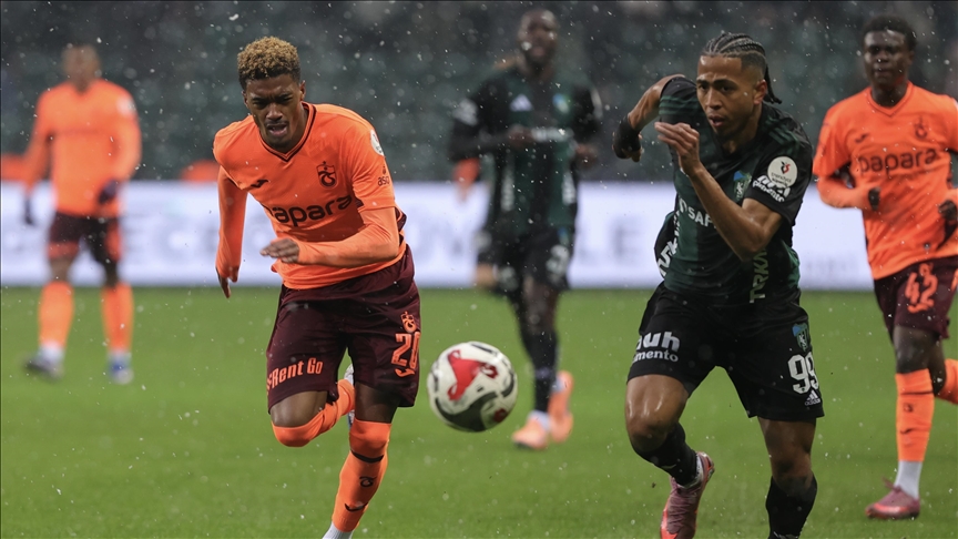 Trabzonspor, deplasmanda Kocaelispor'u yendi