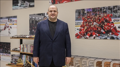 Buz Hokeyi Federasyonu Başkanı Albayrak'ın dünya şampiyonalarında hedefi altın madalya