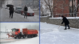 Bazı illerde kar etkili oluyor 