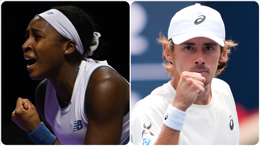 Avustralya Açık'ta Coco Gauff ve Alex de Minaur ikinci tura çıktı