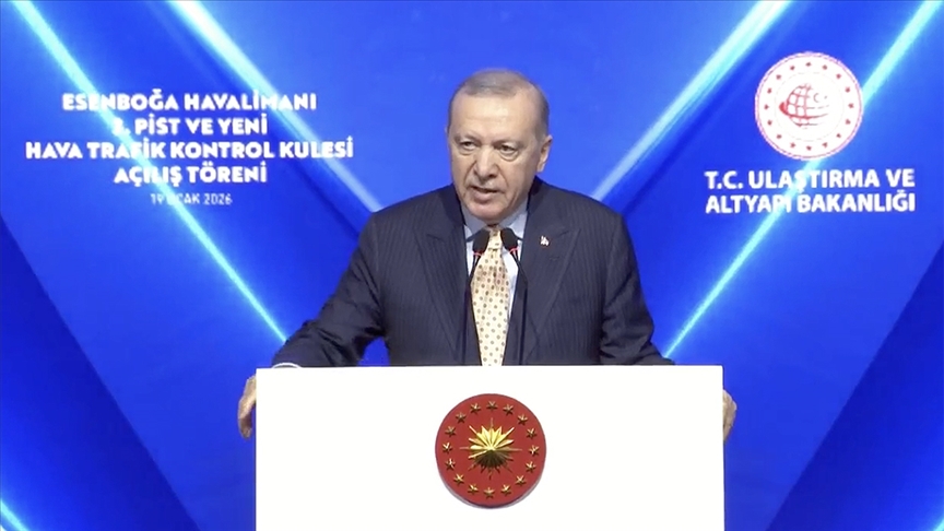 Cumhurbaşkanı Erdoğan: Türkiye'yi dünyanın en geniş uçuş ağına sahip ülkelerinden biri yaptık