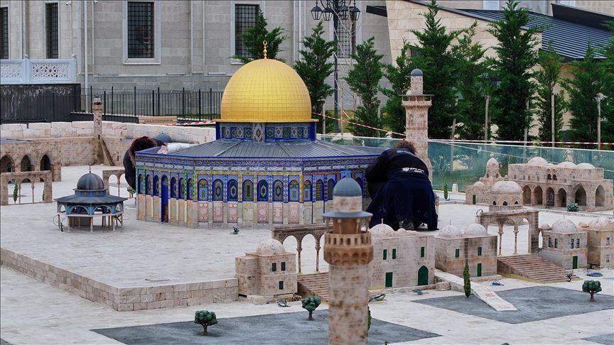 مجسّم المسجد الأقصى في طرابزون.. رسالة تضامن تركية مع القضية الفلسطينية (تقرير)