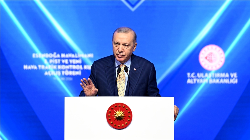 Erdogan: El Aeropuerto de Estambul fue el segundo aeropuerto con mayor tráfico de Europa en 2025