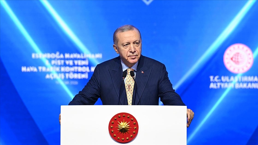 Cumhurbaşkanı Erdoğan: Türkiye'yi dünyanın en geniş uçuş ağına sahip ülkelerinden biri yaptık