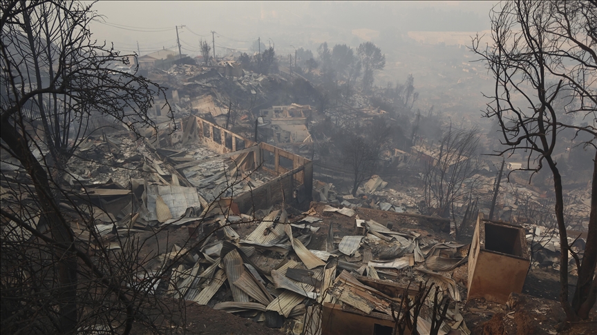 На юге Чили в результате лесных пожаров погибли 18 человек 