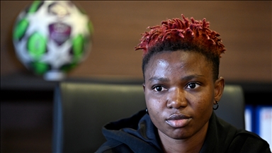 ABB FOMGET'in Nijeryalı futbolcusu Suliat Abideen, Osimhen ile gurur duyuyor