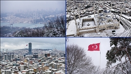 İstanbul'da kar yağışı etkisini sürdürüyor