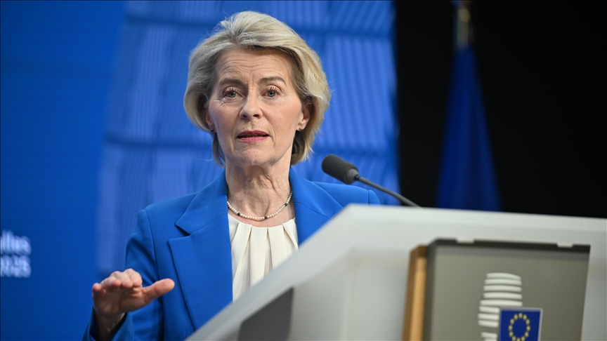 European Parliament split on censure motion as von der Leyen skips debate