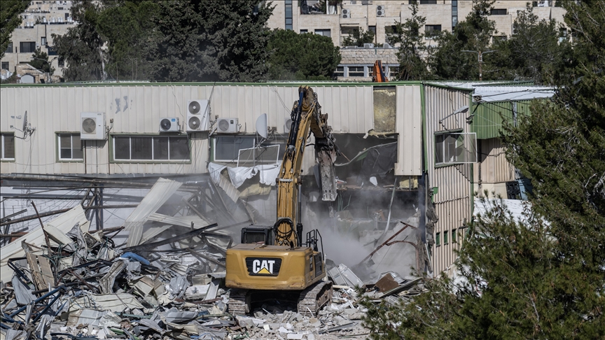 فلسطين: هدم الاحتلال منشآت للأونروا بالقدس انتهاك خطير 