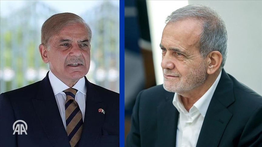 بزشكيان وشريف يبحثان التطورات بإيران وتعزيز الوحدة الإقليمية