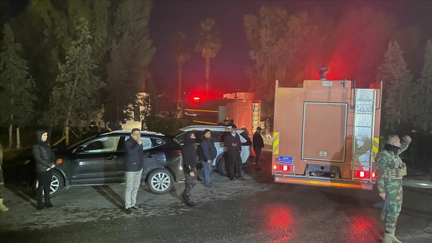 Group protests in front of US Consulate in northern Iraq over Syria operations