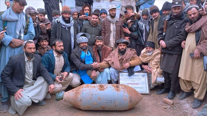 یک بمب 500 کیلوگرمی در ولایت هرات افغانستان کشف و خنثی شد