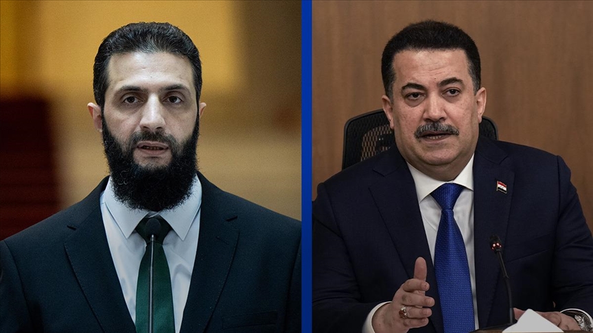 السوداني والشرع يبحثان "أمن الحدود" وفتح المعابر بين العراق وسوريا