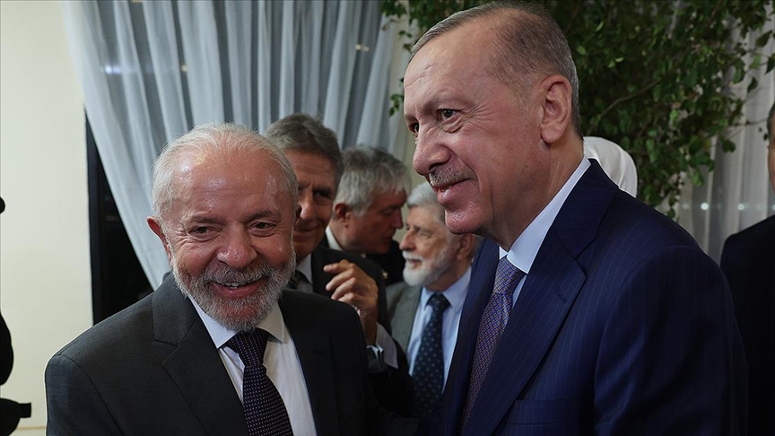 Cumhurbaşkanı Erdoğan, Brezilya Devlet Başkanı Lula da Silva ile telefonda görüştü