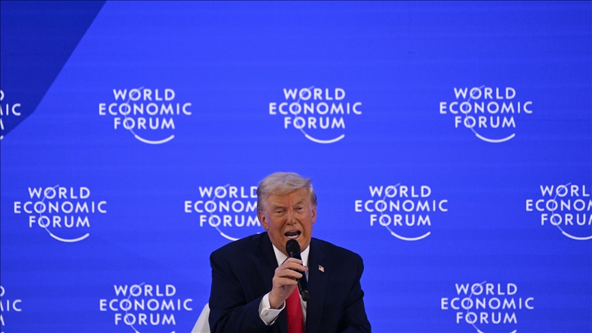 US 'best place to invest': Trump says at Davos business meeting