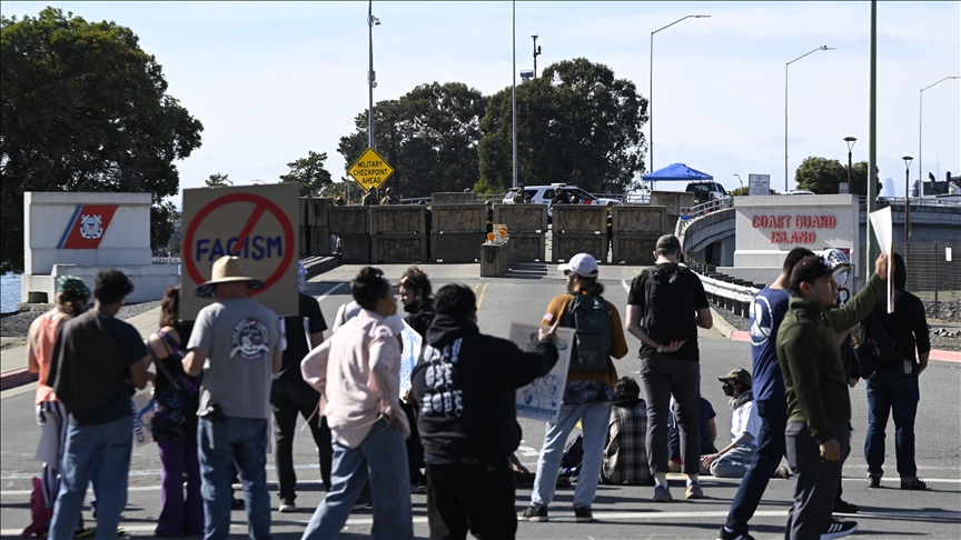 Southern California sees ‘Free America Walkout’ protests