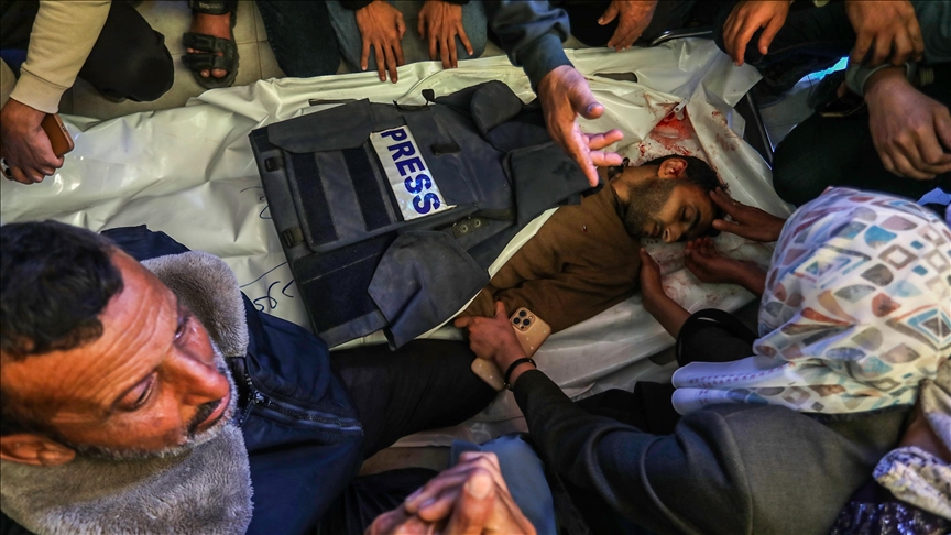 Gaza : neuf morts, dont trois journalistes, dans des frappes israéliennes malgré le cessez-le-feu