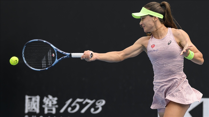 Milli tenisçiZeynep Sönmez Avustralya Açık'ta 3. turda