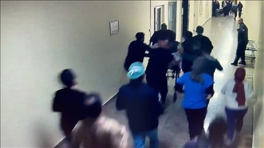 Güngören'de öldürülen Atlas Çağlayan'ın hastaneye getirildiği anların görüntülerine ulaşıldı