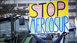 Mercosur : des milliers d'agriculteurs et des centaines de tracteurs manifestent devant le Parlement européen