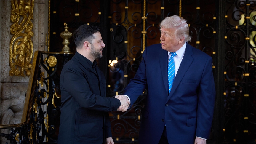 Zelenskyy, Trump begin meeting on sidelines of Davos forum