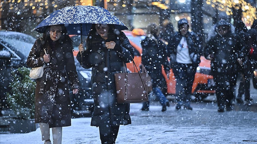 Birçok ilde kar ve soğuk hava etkili oluyor