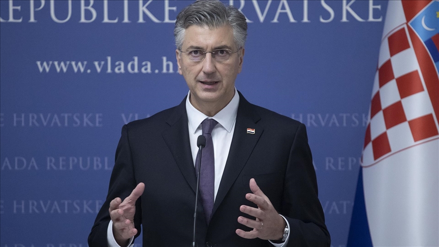 Hırvatistan Başbakanı Plenkovic, Ukrayna'nın Rusya'ya toprak vermemesi gerektiğini belirtti