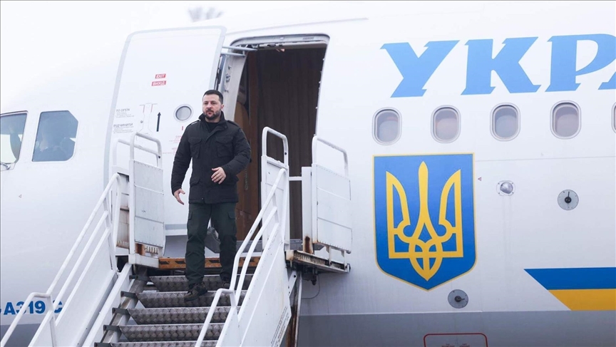 Президент Украины прибыл в Давос для переговоров с Трампом и участия в ВЭФ