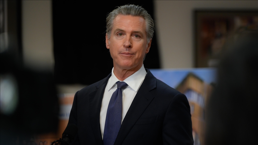 California mayor says his entrance to US venue in Davos not allowed by White House